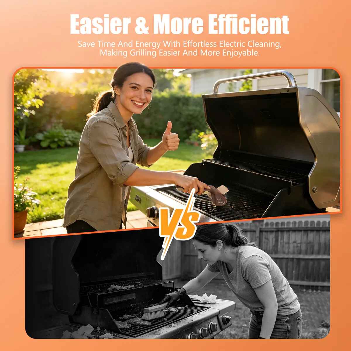 Cordless Electric BBQ Cleaning Brush