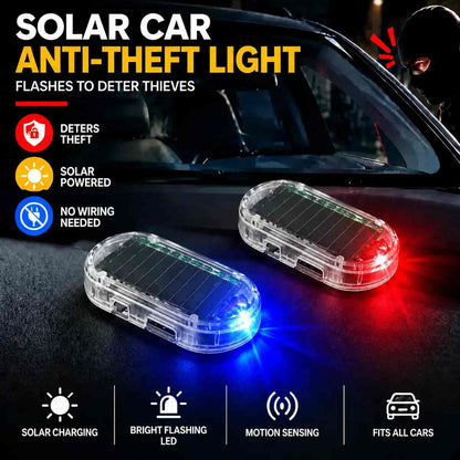 [BUY 1 GET 1 FREE] Solar Fake Car Alarm Warning Light