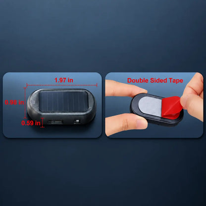 [BUY 1 GET 1 FREE] Solar Fake Car Alarm Warning Light