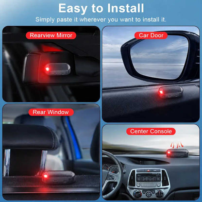 [BUY 1 GET 1 FREE] Solar Fake Car Alarm Warning Light
