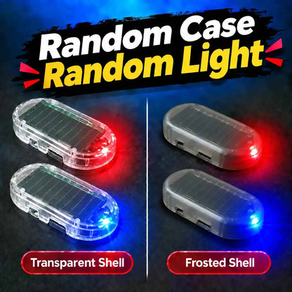 [BUY 1 GET 1 FREE] Solar Fake Car Alarm Warning Light