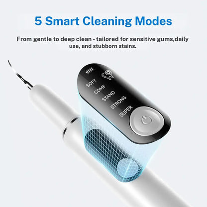 Ultrasonic Dental Plaque Remover Kit