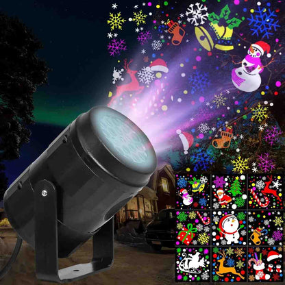 [BUY 1 GET 1 FREE] USB Rotating Christmas Projector Light
