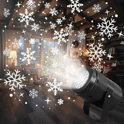 [BUY 1 GET 1 FREE] USB Rotating Christmas Projector Light