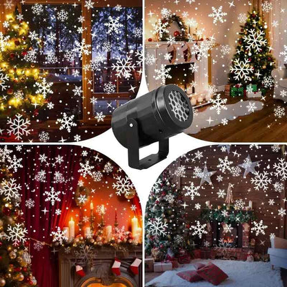 [BUY 1 GET 1 FREE] USB Rotating Christmas Projector Light