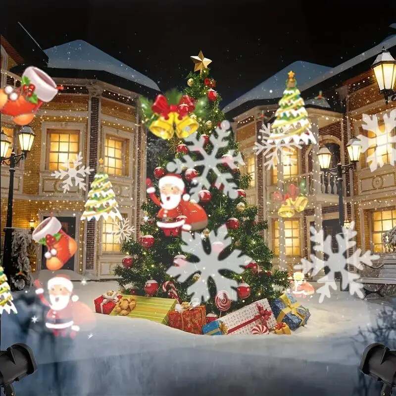 [BUY 1 GET 1 FREE] USB Rotating Christmas Projector Light