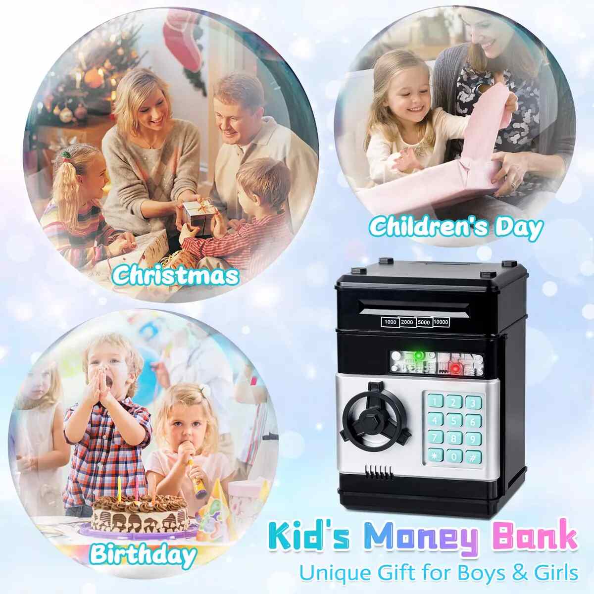 Password Electronic ATM Piggy Bank