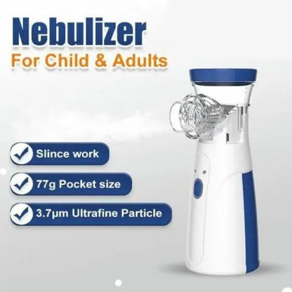 Rechargeable Portable Ultrasonic Nebulizer