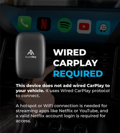 Wireless CarPlay AI Box