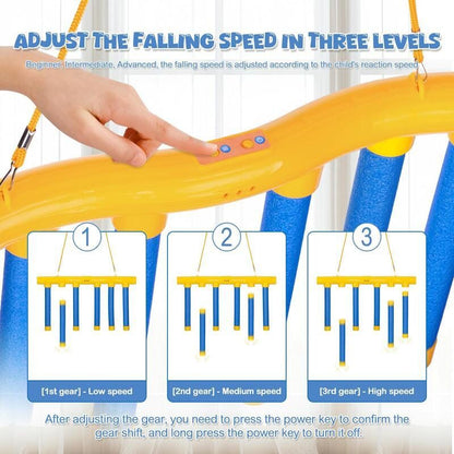 Reflective Drop Stick Reaction Game
