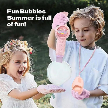 Automatic Bubble Machine with Lights & Fog