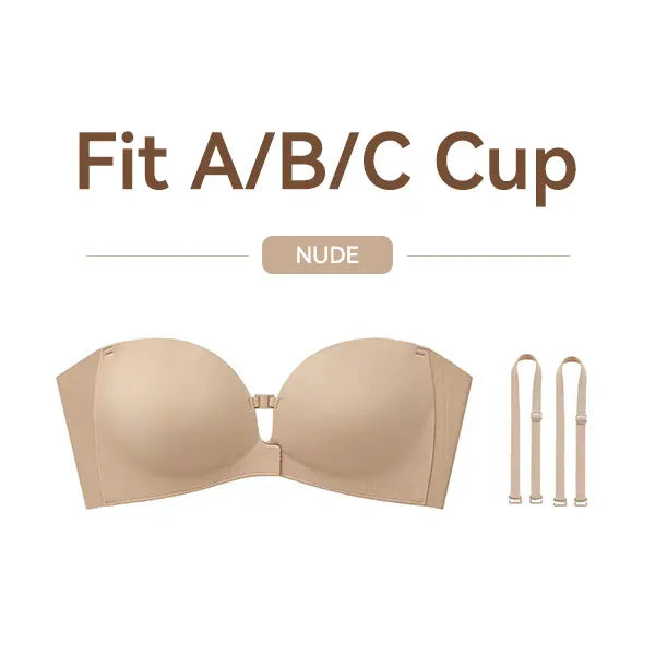 Non-Slip Strapless Wireless Bra