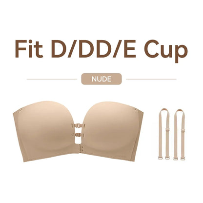Non-Slip Strapless Wireless Bra