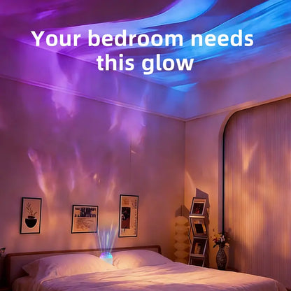 AuraRipple 3D Water Ripple & Ocean Wave Projector Lamp