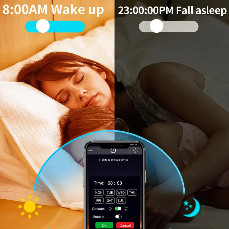 Smart RGB LED Strip Lights | Music Sync & App Remote Control