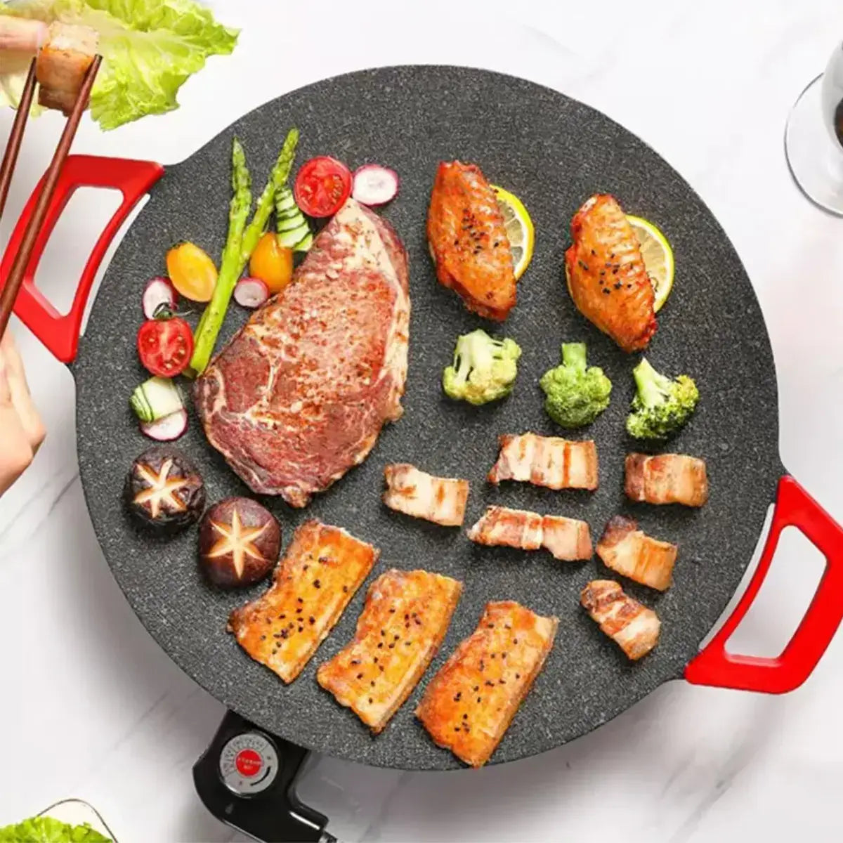 Master Indoor Grilling, Zero Smoke Guaranteed.