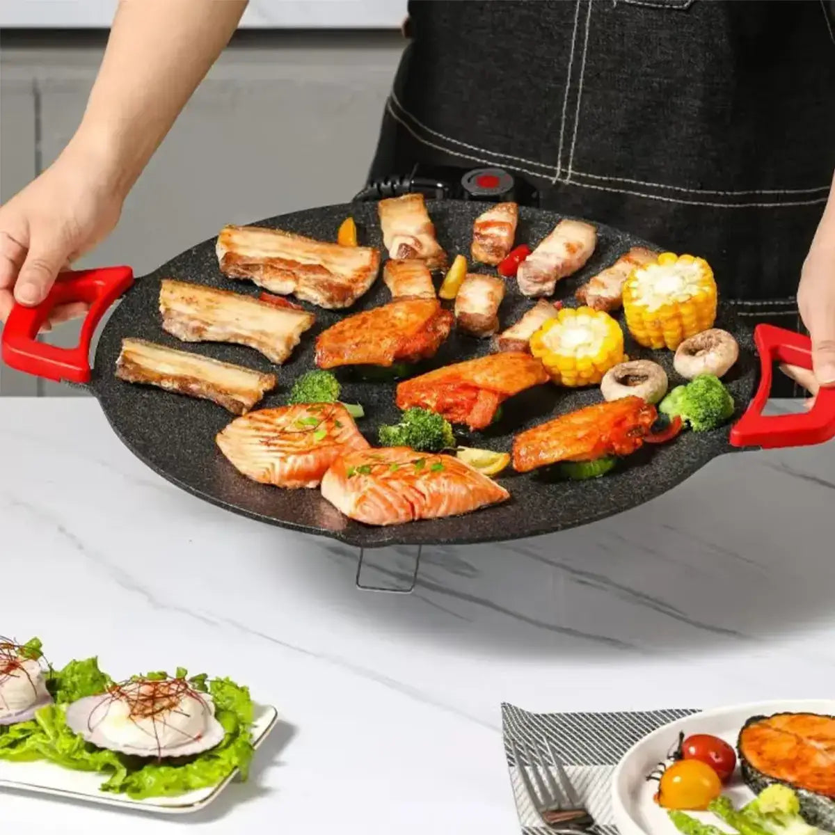 Master Indoor Grilling, Zero Smoke Guaranteed.