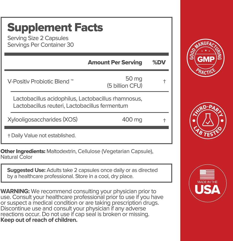 Advanced Women's Vaginal Probiotics & Prebiotics