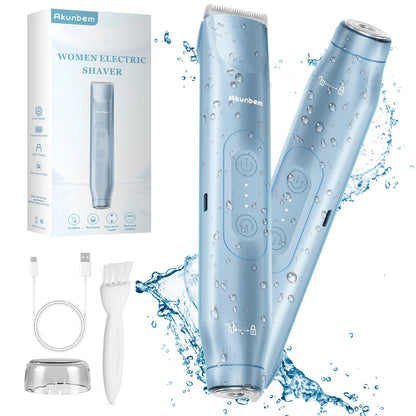 2-in-1 Flawless Shaver & Painless Bikini Trimmer