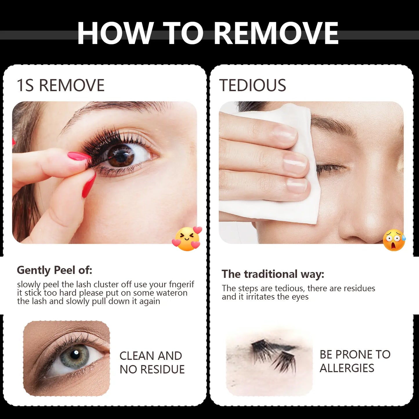 Cofier No Glue Lash Kit Jelly