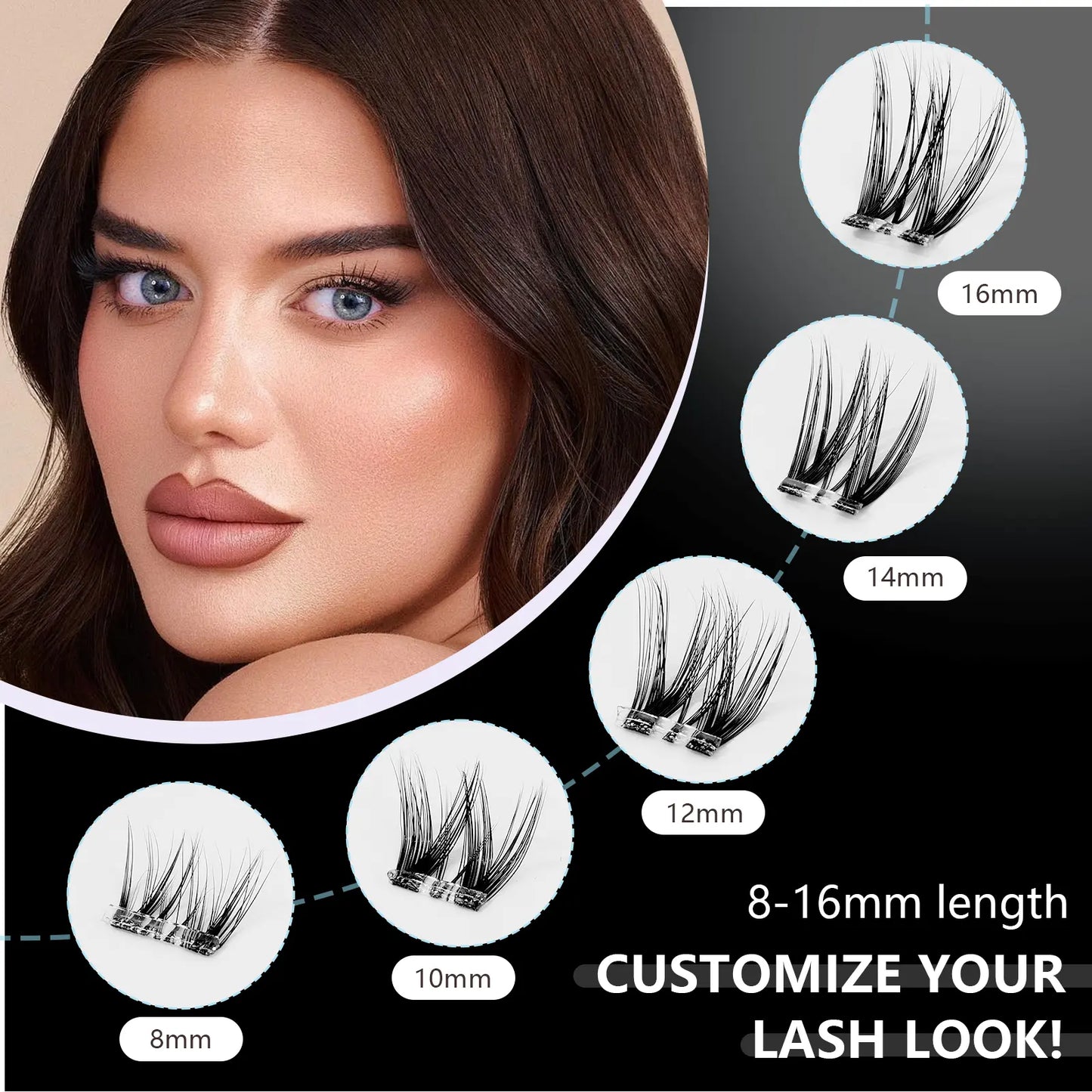 Cofier No Glue Lash Kit Jelly