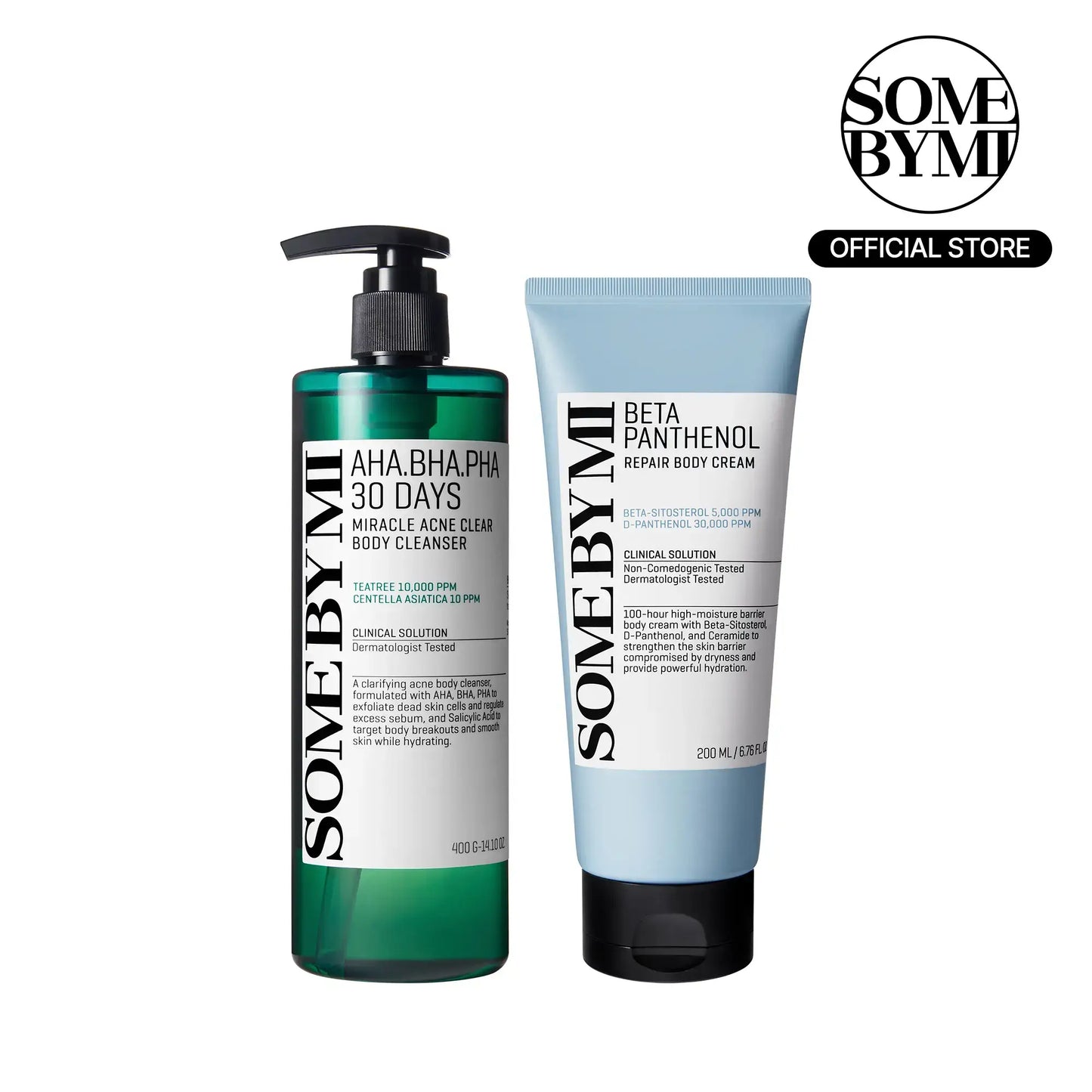 Acne-Clearing & Barrier-Repairing Korean Body Care Duo