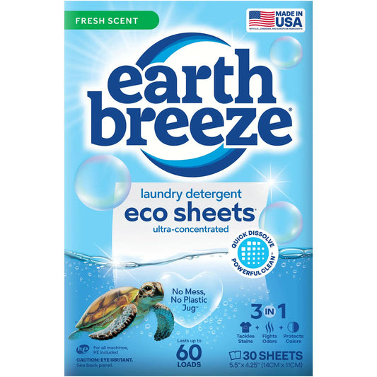 Eco-Friendly Laundry Sheets: Powerful Clean, Zero Waste