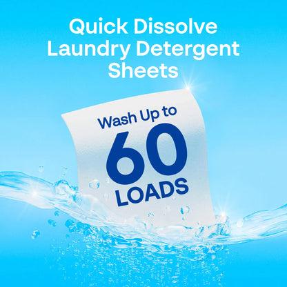 Eco-Friendly Laundry Sheets: Powerful Clean, Zero Waste