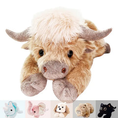 Highland Cow weighted plush — 20 inch, 4 lb