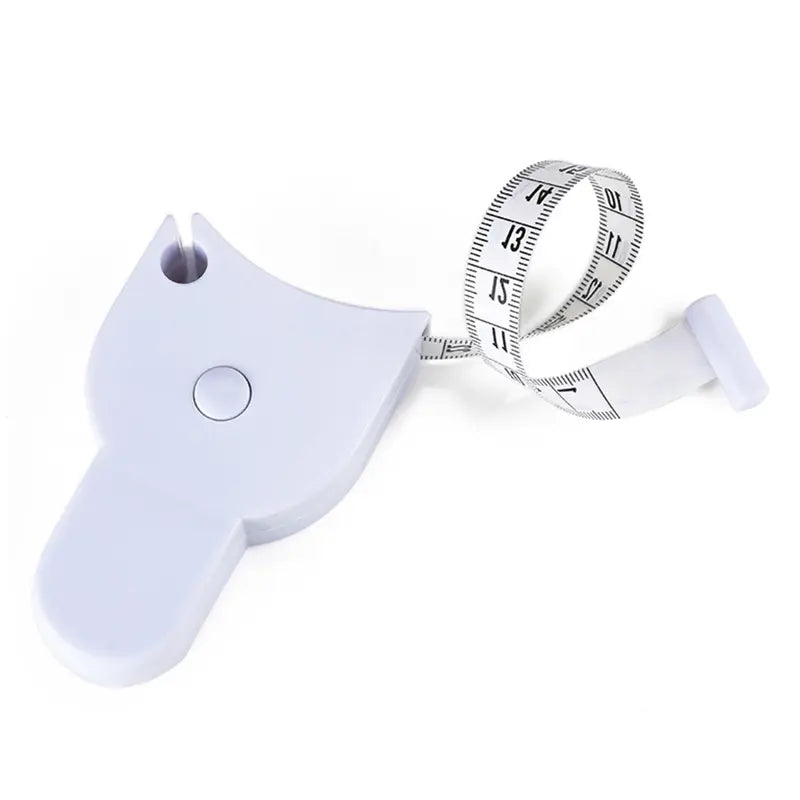 White retractable body measuring tape — original product photo 9