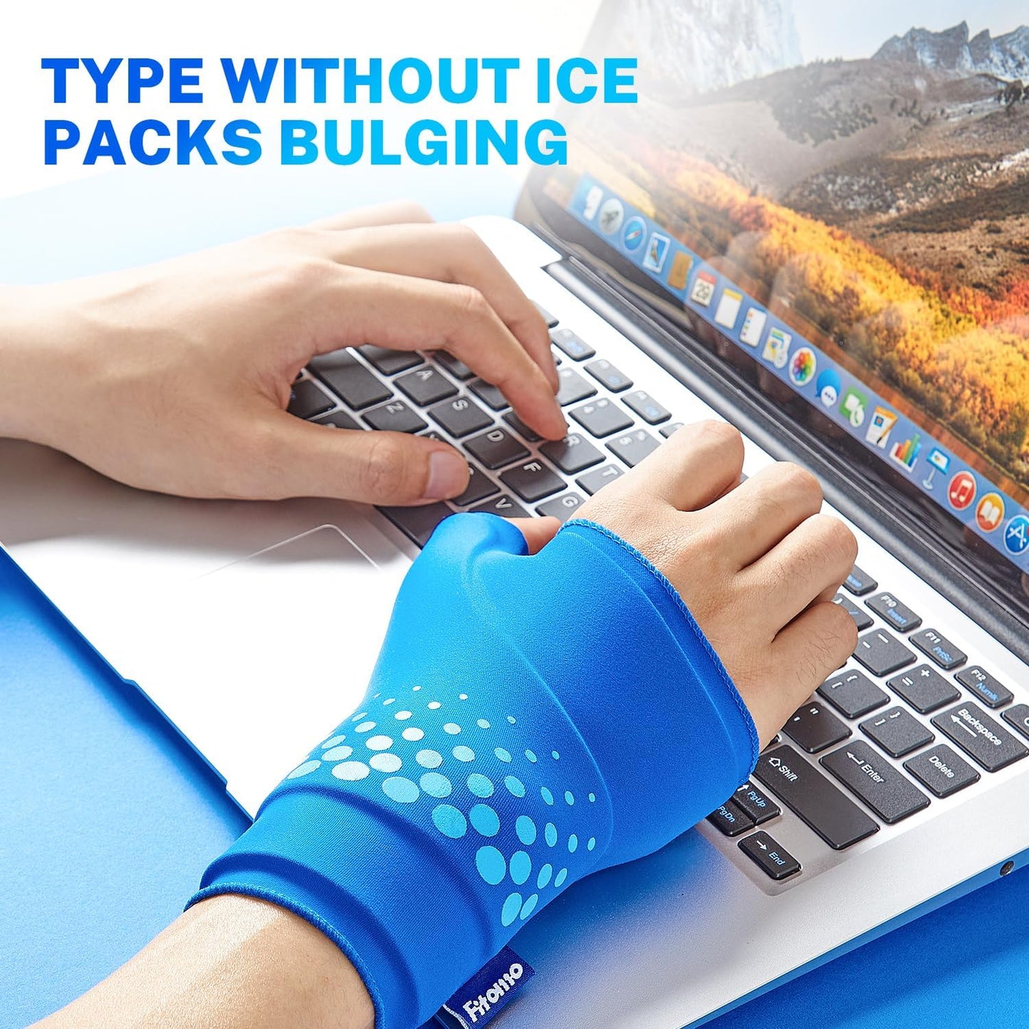 Thumb & Wrist Ice Pack Wrap, Thickened Ice Gel Pad