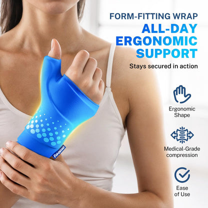 Thumb & Wrist Ice Pack Wrap, Thickened Ice Gel Pad