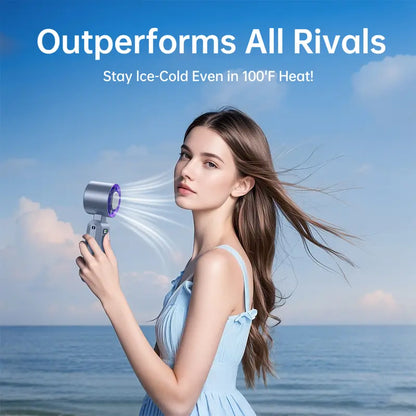 Portable fan Handheld High Speed Fan 199 Adjustable Levels Foldable