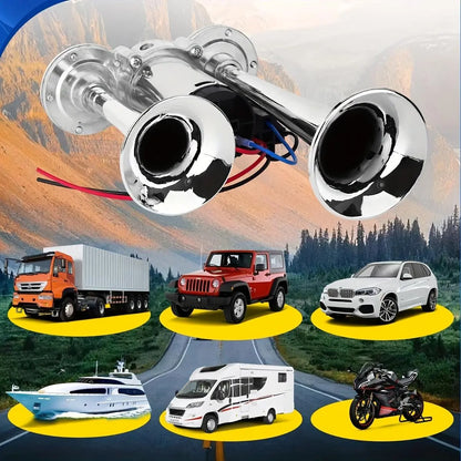 12V 130DB Air Horn Dual Horn