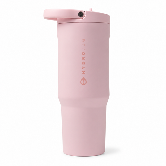 Leak-Proof Insulated Tumbler with Flip Straw & Cup Holder Fit Flasks Lid Drinkware