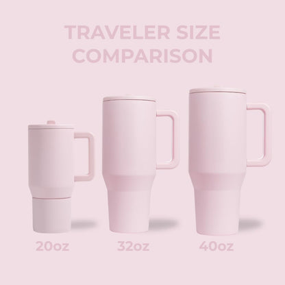 Leak-Proof Insulated Tumbler with Flip Straw & Cup Holder Fit Flasks Lid Drinkware