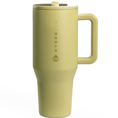 Leak-Proof Insulated Tumbler with Flip Straw & Cup Holder Fit Flasks Lid Drinkware