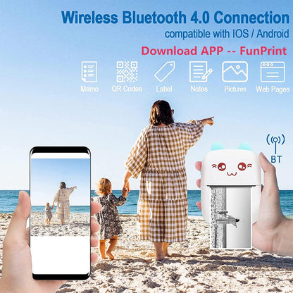 Compact Wireless Photo Printer