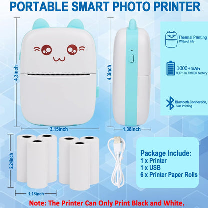 Compact Wireless Photo Printer
