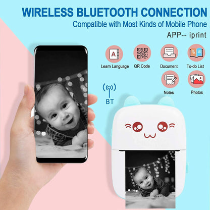 Compact Wireless Photo Printer