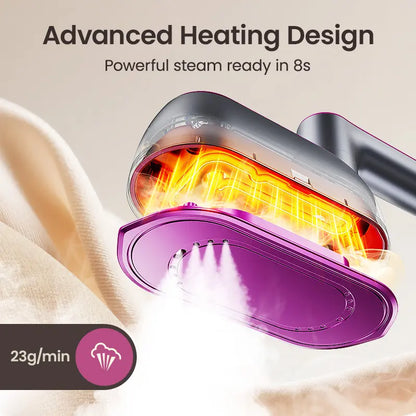 2-in-1 Steam Iron & Clothes Steamer
