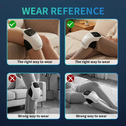 1 Piece Portable Comfort Electric Knee Massager Rechargeable Knee Massage Machine