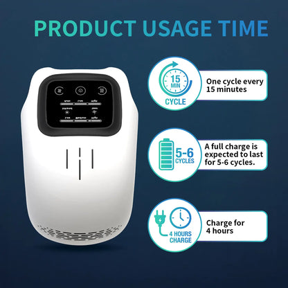 1 Piece Portable Comfort Electric Knee Massager Rechargeable Knee Massage Machine