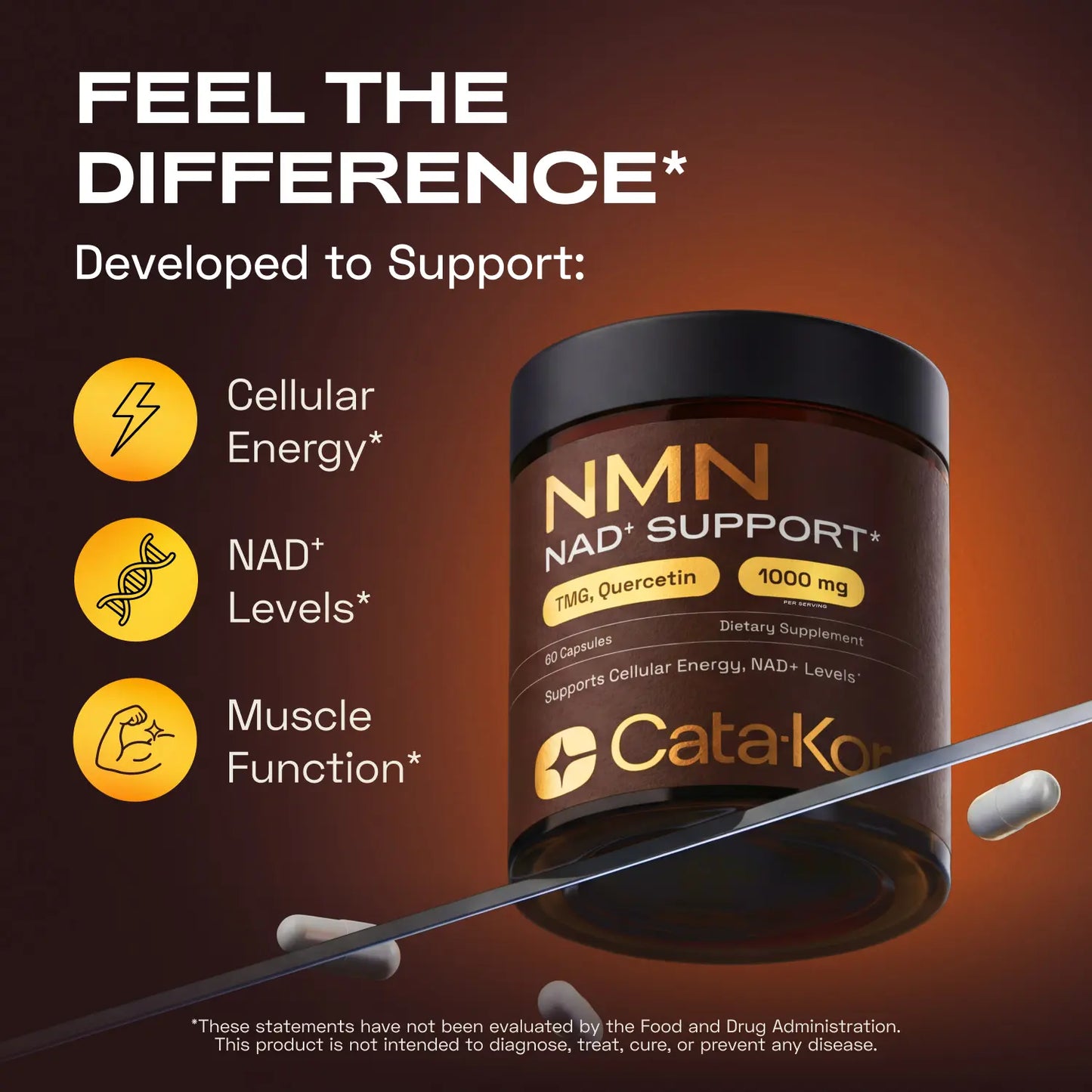 Cata-Kor NMN Supplement – 1000 mg