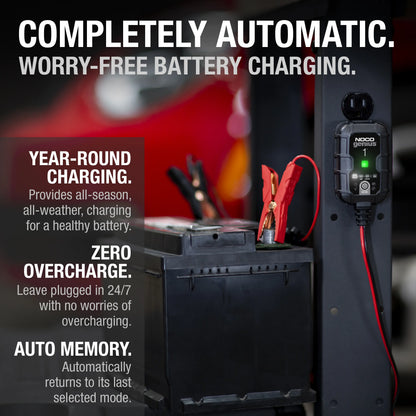 NOCO GENIUS1 1A Smart Battery Charger