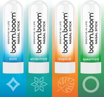 Natural Essential Oil Vapor Inhaler for Instant Nasal Relief & Refreshing Energy
