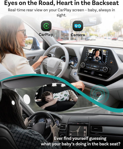 Baby Car Camera &Wireless CarPlay Adapter