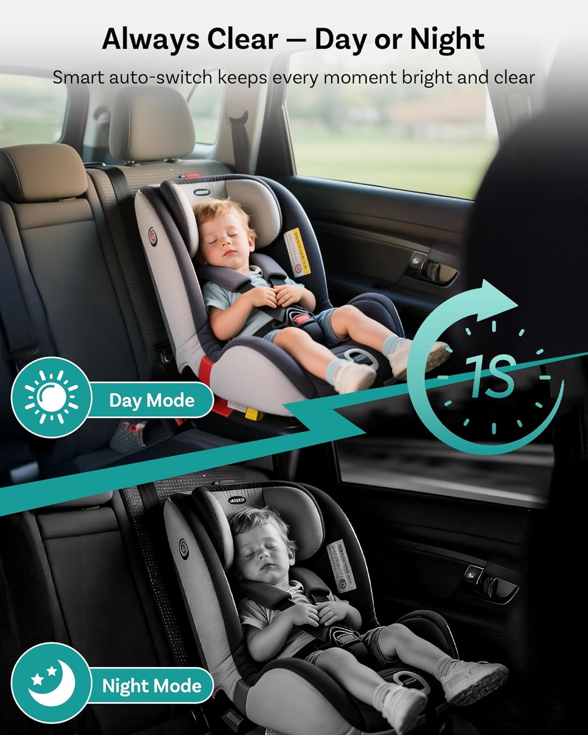 Baby Car Camera &Wireless CarPlay Adapter
