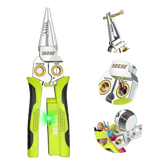 8 in 1 Wire Stripper Twister for Cutting and Pulling Wires