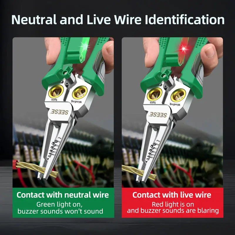8 in 1 Wire Stripper Twister for Cutting and Pulling Wires